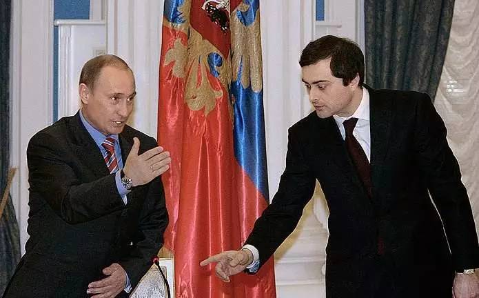 Image result for 俄罗斯总统普京的顾问、苏尔科夫